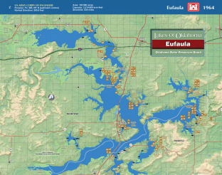 Preview of View Lake Eufaula Map