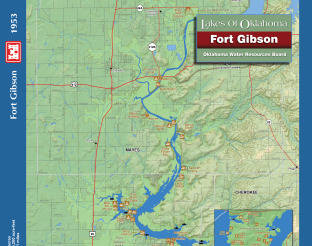 Preview of View Fort Gibson Lake Map