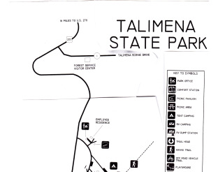 Preview of View Talimena State Park Map