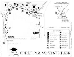 Preview of View Great Plains State Park Map