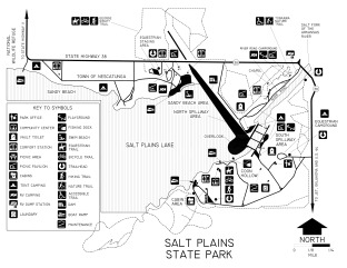 Preview of View Salt Plains State Park Map
