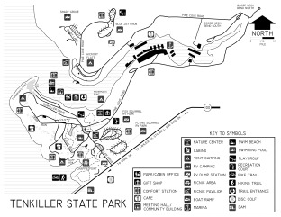 Preview of Tenkiller State Park Map